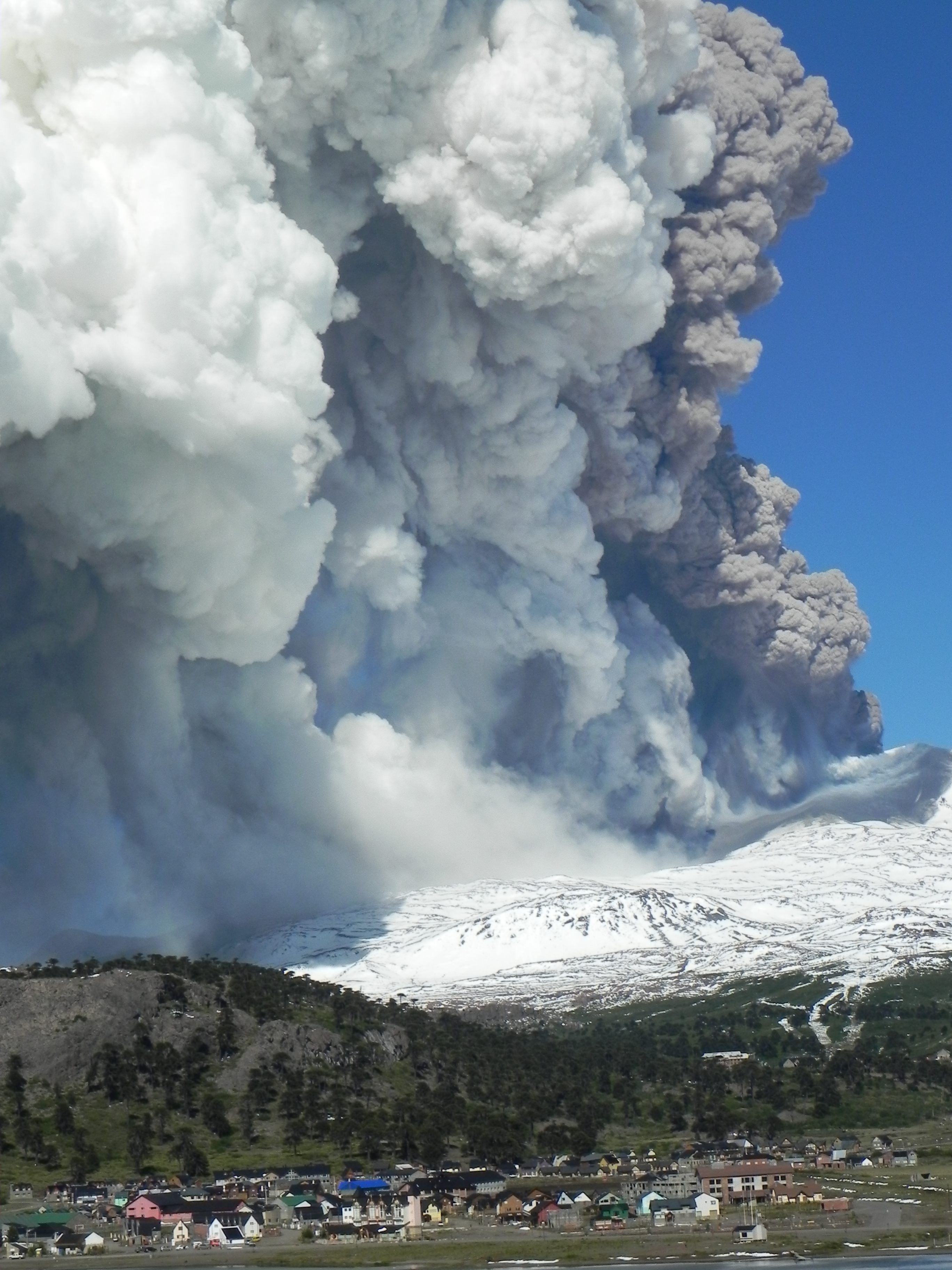 Volcán Copahue - Erupción 2012 