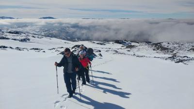 ASCENSO INVERNAL AL VOLCÁN COPAHUE