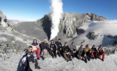ASCENSO INVERNAL AL VOLCÁN COPAHUE